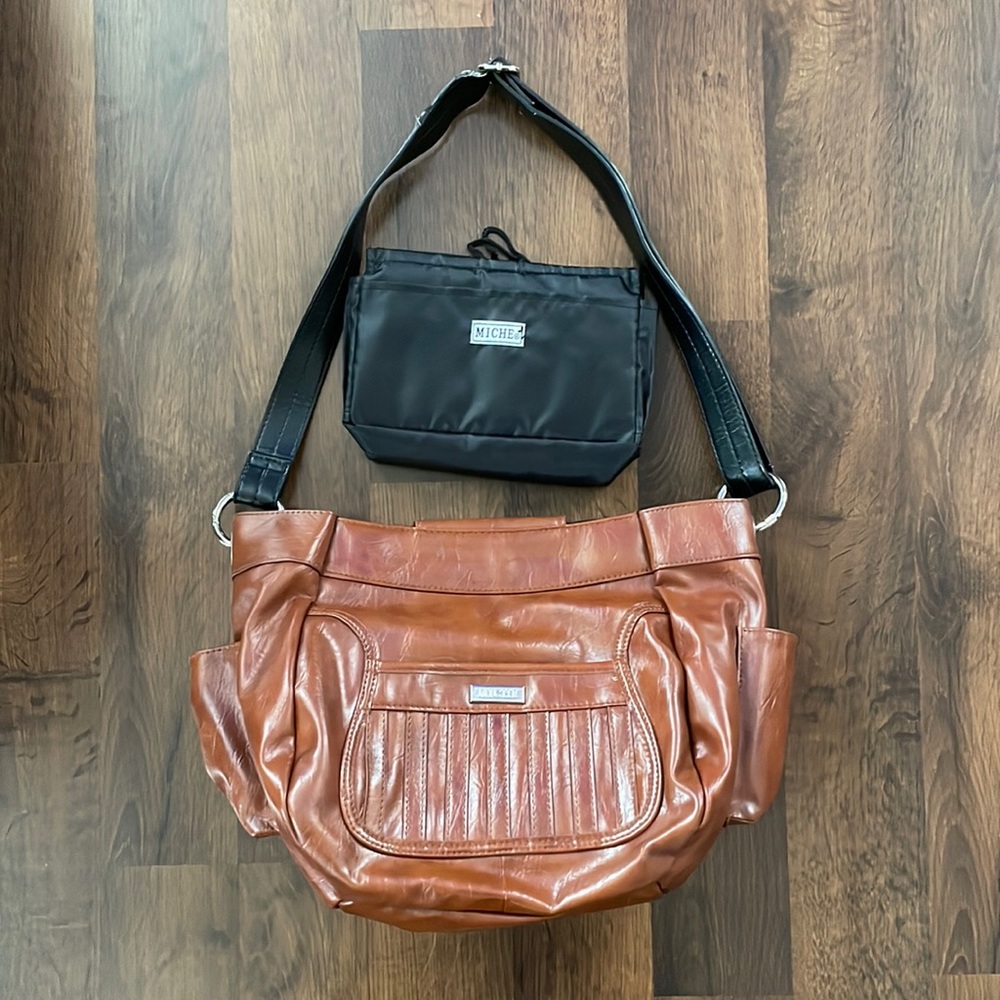 Set of three Miche Demi Magnetic Purse & Liner